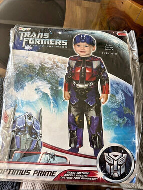 Transformers Optimus Prime Superhero Costume Boys 12-18M NWT